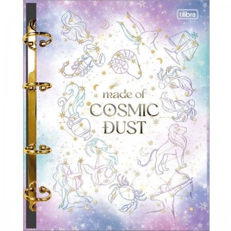 CADERNO ARGOLADO 160 FOLHAS COLEGIAL MAGIC TILIBRA - REF. 31340 - 1 UNIDADE