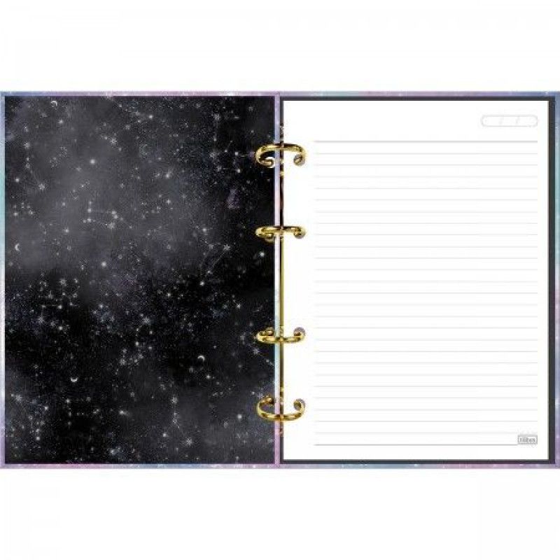 CADERNO ARGOLADO 160 FOLHAS COLEGIAL MAGIC TILIBRA - REF. 31340 - 1 UNIDADE