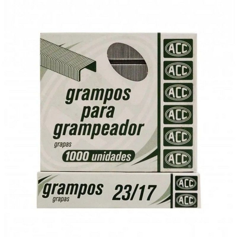 GRAMPO 23/17 GALVANIZADO COM 1000 ACC - REF. 9.24.11.29-0 - 1 UNIDADE