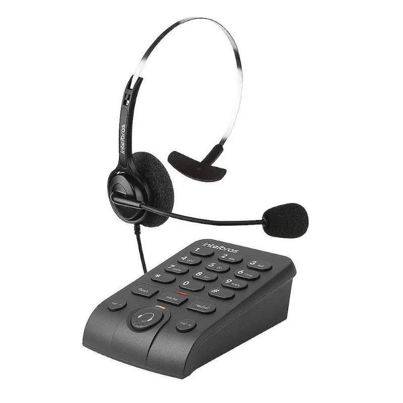 TELEFONE HEADSET HSB 40 INTELBRAS - REF. HSB 40 - 1 UNIDADE