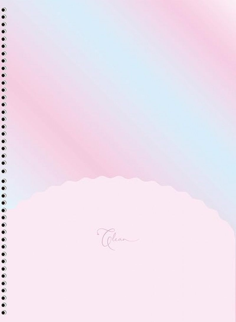 CADERNO 1 MATERIA CAPA DURA 80 FOLHAS CLEAN SAO DOMINGOS - REF. 233134 - PACOTE COM 4 UNIDADES