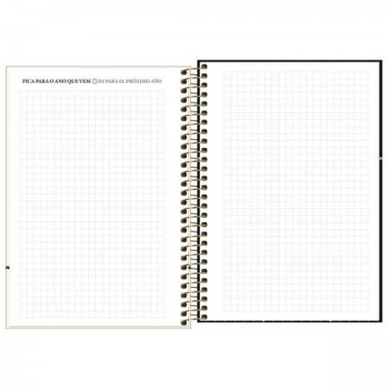 PLANNER ESPIRAL WEST VILLAGE M5 TILIBRA 2025 - REF. 174955 - PACOTE COM 5 UNIDADES