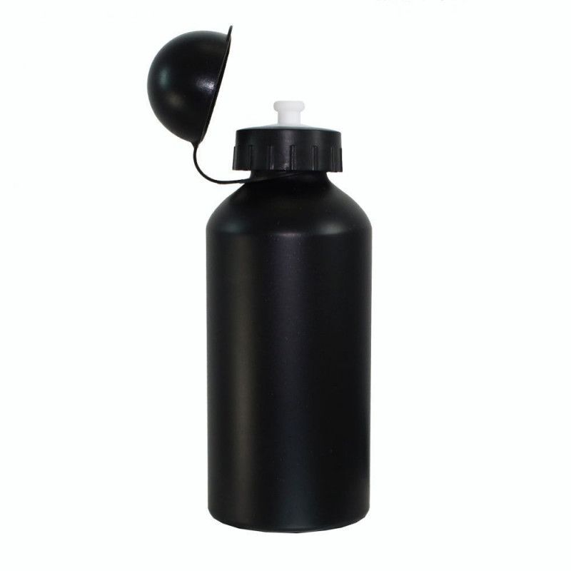 GARRAFA 500ML ALUMINIO PRETA - REF. 2596 PTO - 1 UNIDADE