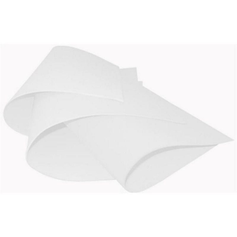 PLACA EVA 60X40CM LISO HAITI - BRANCO - PACOTE COM 10 UNIDADES