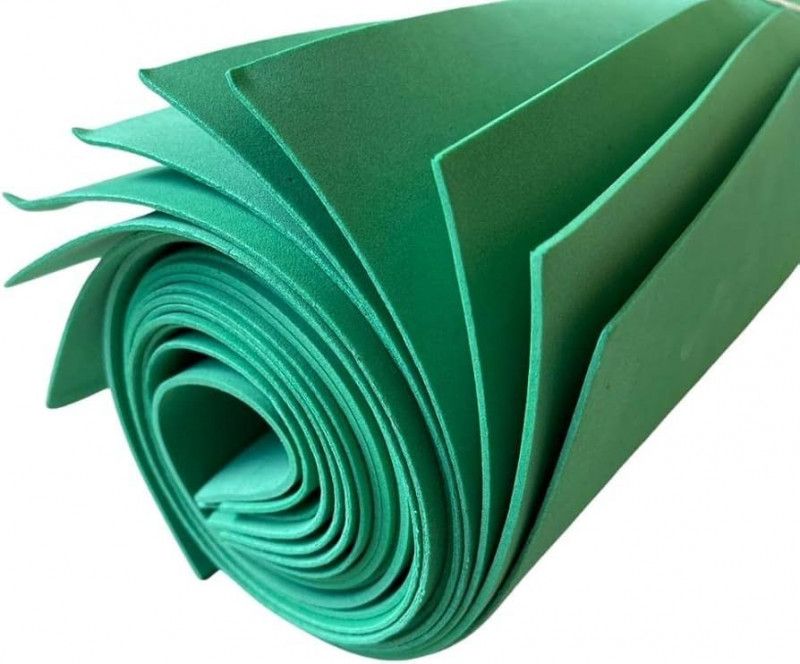 PLACA EVA 60X40CM LISO HAITI - VERDE BANDEIRA PT COM 10 UN