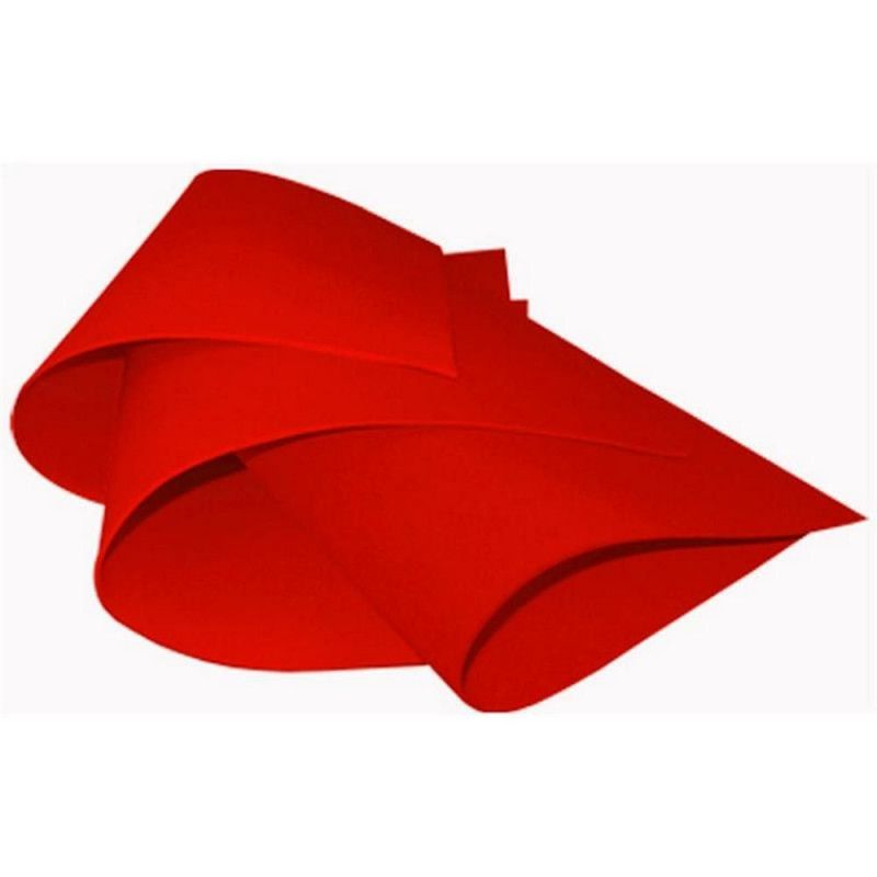 PLACA EVA 60X40CM LISO HAITI - VERMELHO - PACOTE COM 10 UNIDADES