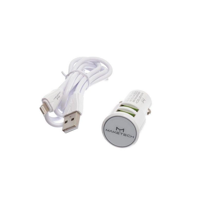 CARREGADOR AUTOMOTIVO USB 2 ENTRADAS IPHONE - REF. CV-309 - 1 UNIDADE