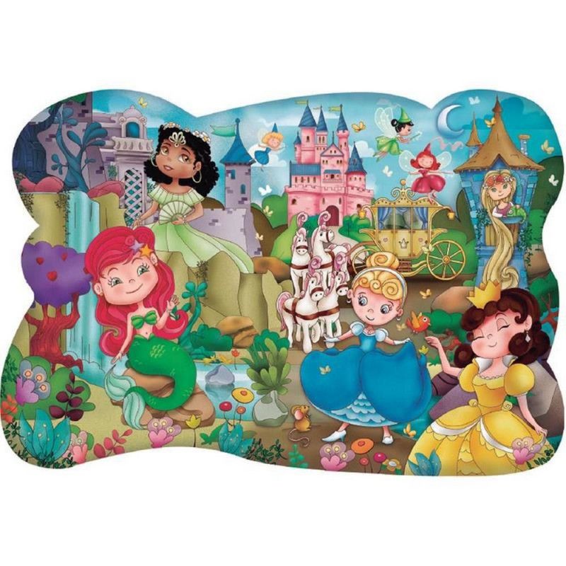 QUEBRA CABEÇA 28 PEÇAS GIGANTE PRINCESAS - REF 0991 - 1 UNIDADE