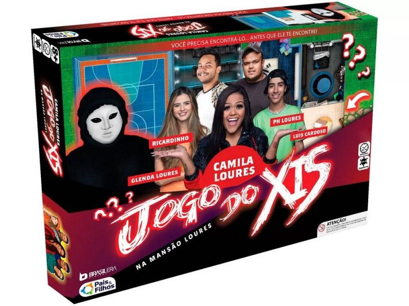 JOGO DO X - CAMILA LOURES - TOP LINE - REF. 939 - CAIXA COM 1 UNIDADE