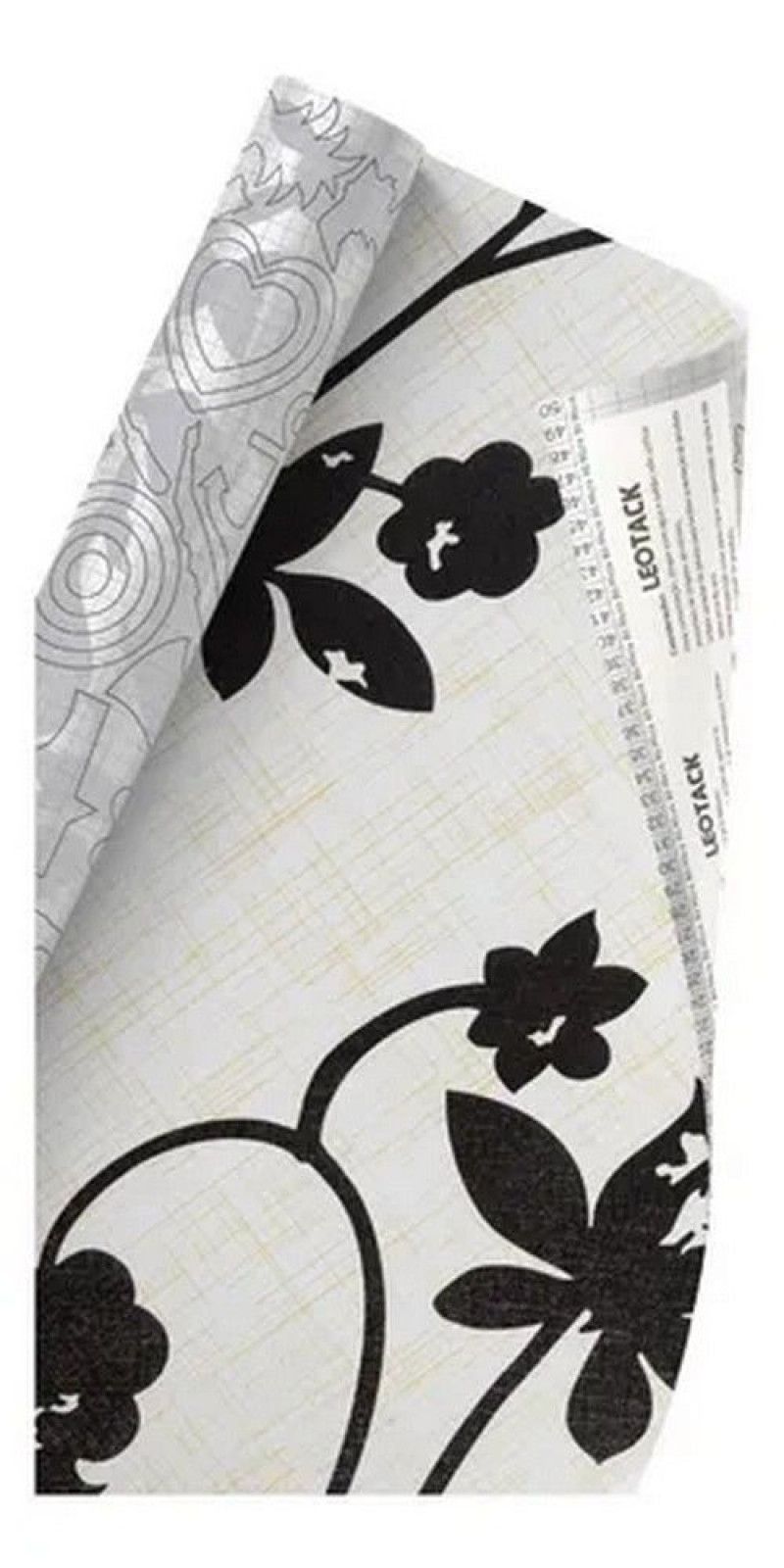 ADESIVO 45X10M FLORAL LEOARTE - REF. 06 79052 - 1 UNIDADE