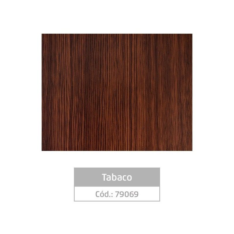 ADESIVO 45X10M MADEIRA LEOARTE - REF. TABACO - 1 UNIDADE