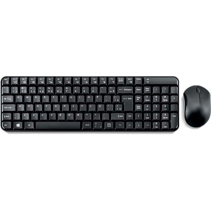 TECLADO E MOUSE SEM FIO TC183 MULTILASER - REF. TC183 - 1 UNIDADE