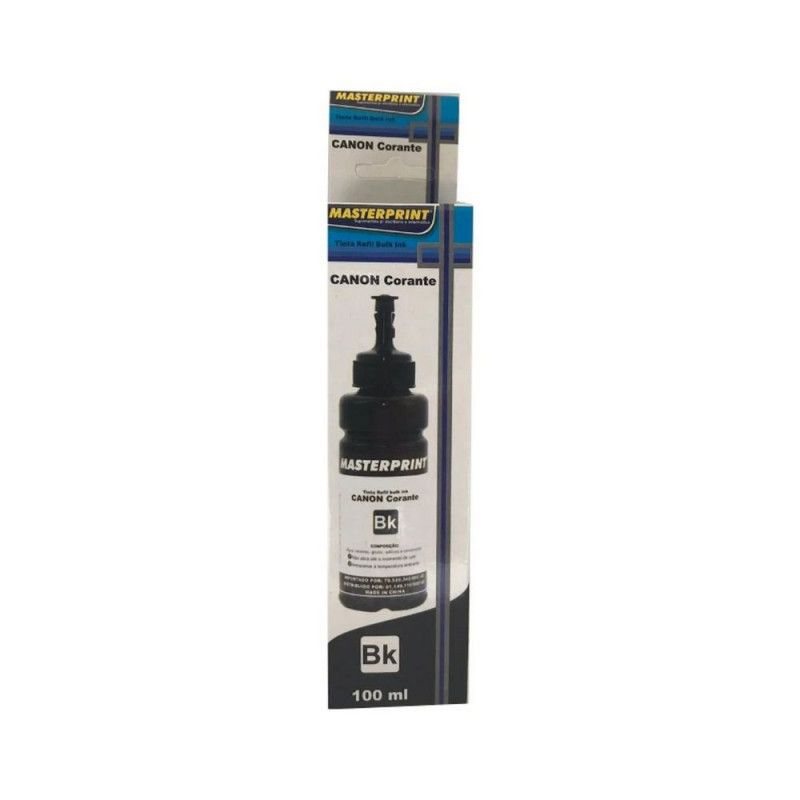 TINTA BROTHER UNIVERSAL 100 ML CORANTE PRETO - REF. R-BP100BK - 1 UNIDADE