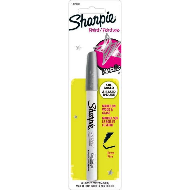 PINCEL MARCADOR PERMANENTE EXTRA FINO SPRAY PAINT PRATA - REF. 1875036 PTA - 1 UNIDADE