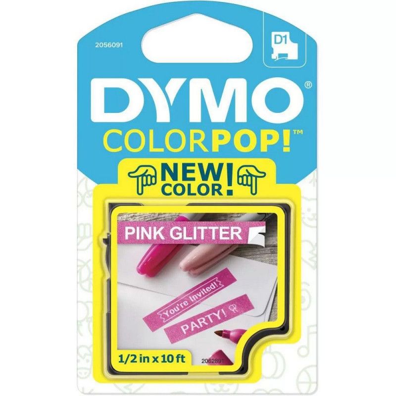 FITA PARA ROTULADOR POLYESTER COLOR POP 12MM X 3MT - REF. 2056091 RS - 1 UNIDADE