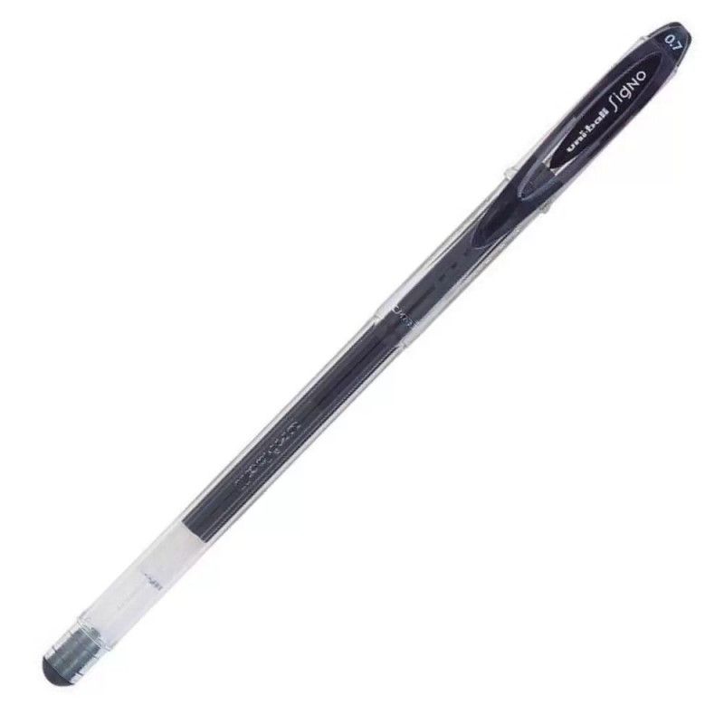CANETA GEL 0.8 NOBLE METAL PRETO - REF. UM-120 - CAIXA COM 12 UNIDADES