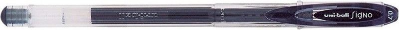 CANETA GEL 0.8 NOBLE METAL PRETO - REF. UM-120 - CAIXA COM 12 UNIDADES