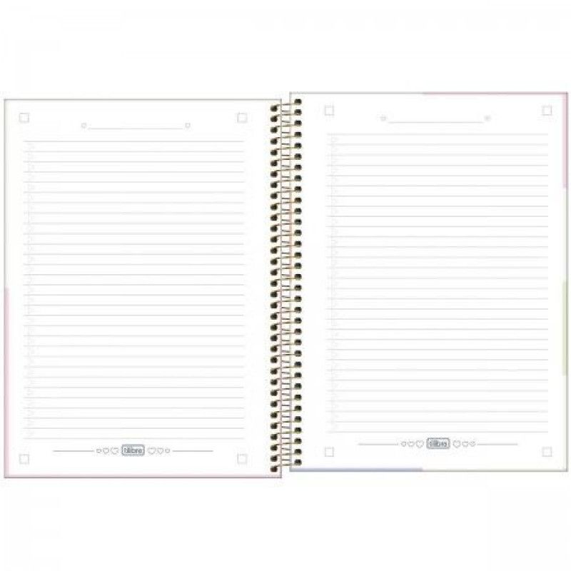 CADERNO 20 MATERIAS CAPA DURA 320 FOLHAS HAPPY TILIBRA - REF. 30547 - PACOTE COM 2 UNIDADES