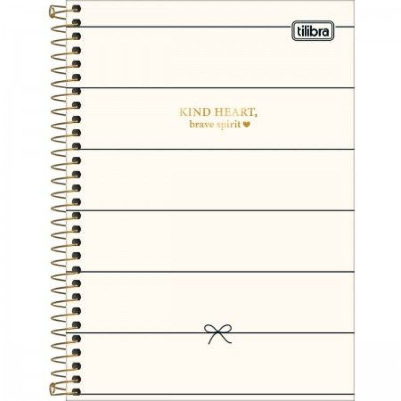 CADERNETA 80 FOLHAS ESPIRAL CAPA DURA WEST VILLAGE TILIBRA - REF. 31991 - PACOTE COM 4 UNIDADES