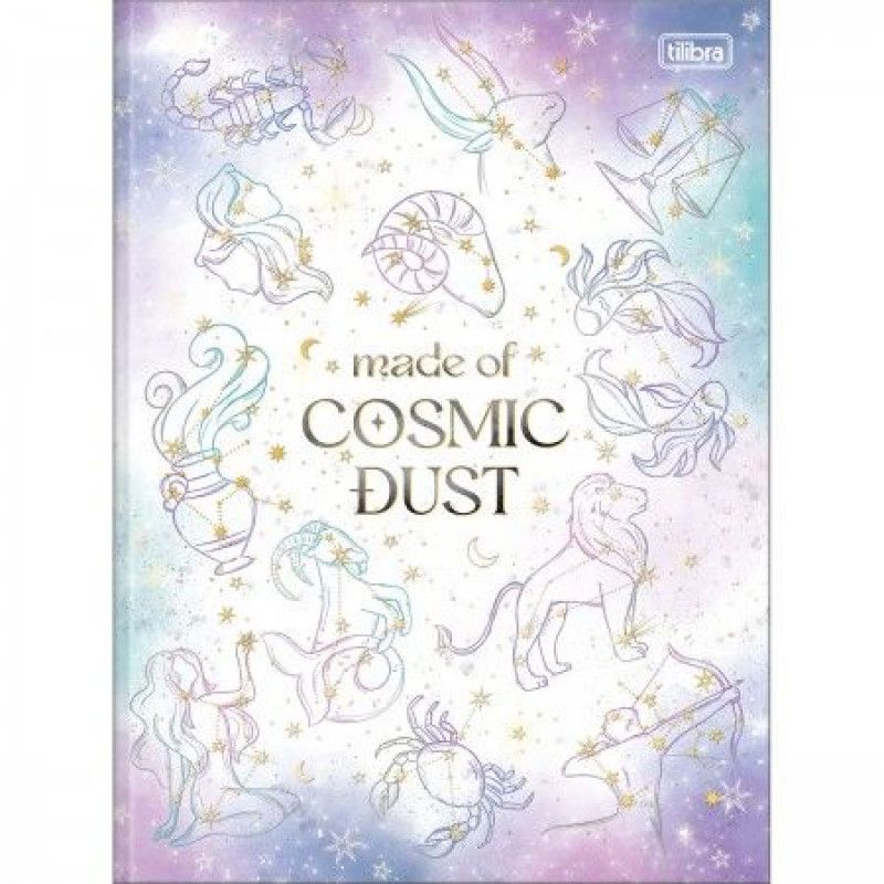 CADERNO BROCHURAO CAPA DURA 80 FOLHAS MAGIC TILIBRA - REF. 33248 - PACOTE COM 5 UNIDADES