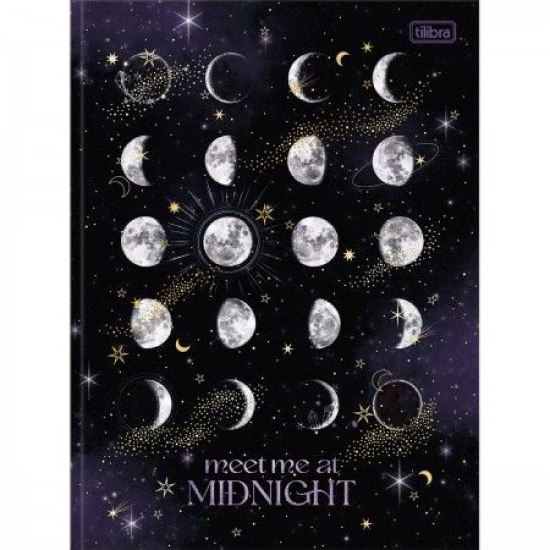 CADERNO BROCHURAO CAPA DURA 80 FOLHAS MAGIC TILIBRA - REF. 33248 - PACOTE COM 5 UNIDADES