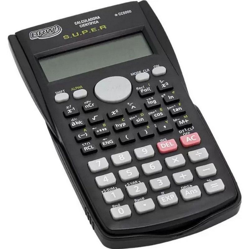 CALCULADORA CIENTIFICA 12 DIGITOS BATERIA CC5000 BRW - REF. CC5000 - 1 UNIDADE
