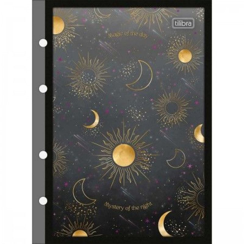 BLOCO PARA FICHARIO 80 FOLHAS COLEGIAL MAGIC TILIBRA - REF. 31351 - PACOTE COM 4 UNIDADES