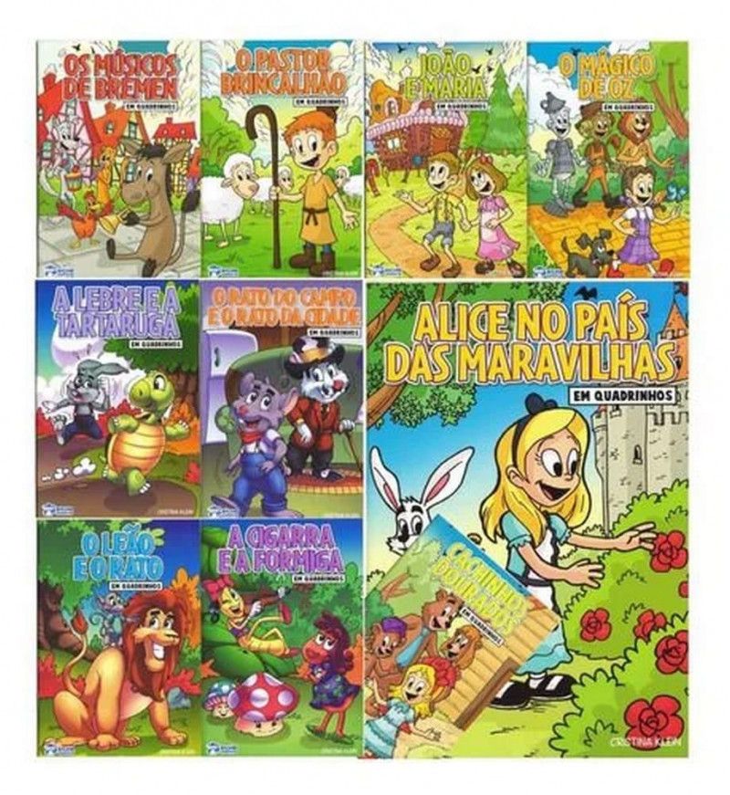 LIVRO GIBI FABULAS BICHO ESPERTO - PT COM 10 UN