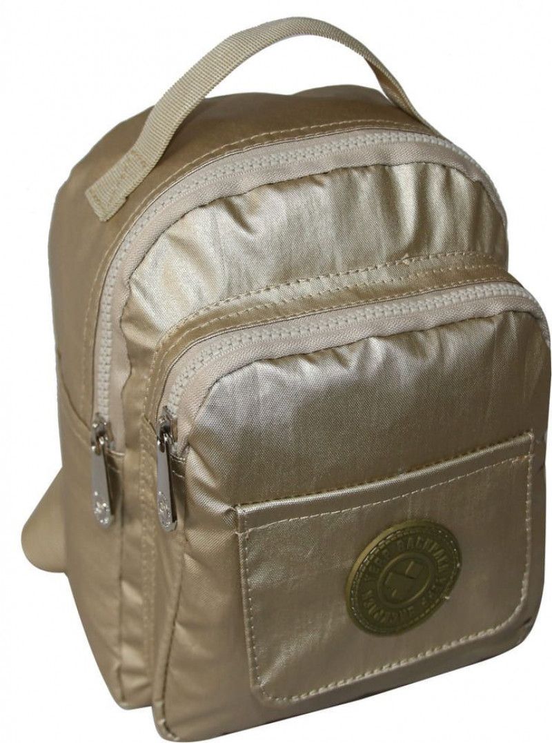 MOCHILA COSTA MINI METALIZADA YEPP - REF. MB13030 DOURADO - 1 UNIDADE