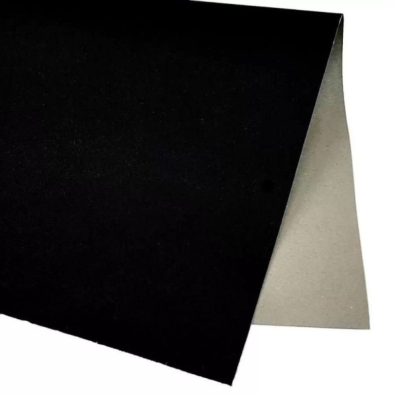 PAPEL CARTAO FOSCO 48X66CM 200G PRETO SCRITY - REF. PC01.16 PTO - PACOTE COM 20 UNIDADES