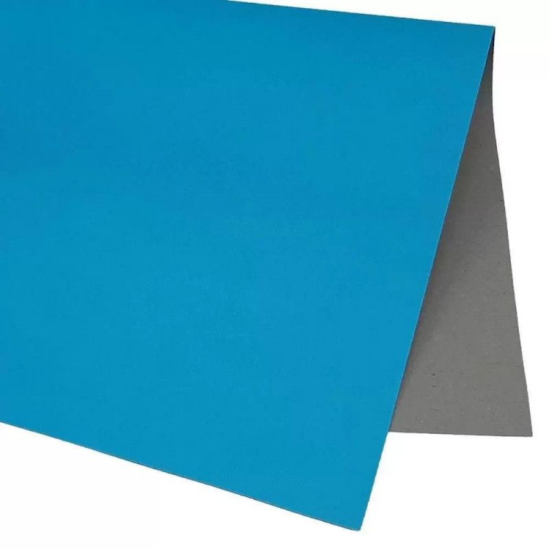 PAPEL CARTAO FOSCO 48X66CM 200G AZUL TURQUESA SCRITY - REF. PC01.10 AZ TQ - PACOTE COM 20 UNIDADES