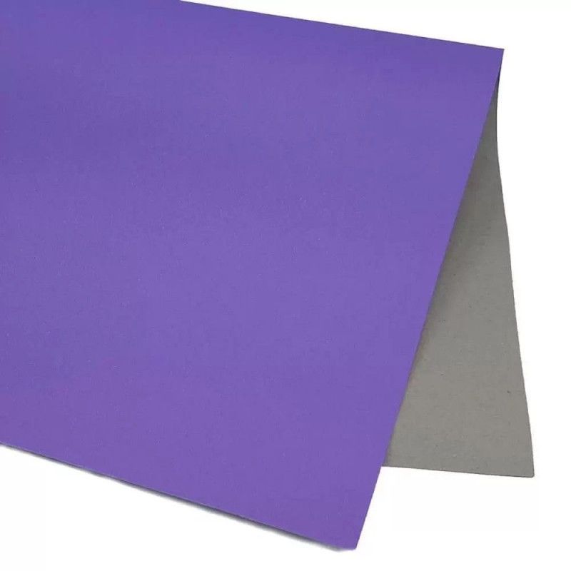 PAPEL CARTAO FOSCO 48X66CM 200G ROXO SCRITY - REF. PC01.09 - PACOTE COM 20 UNIDADES