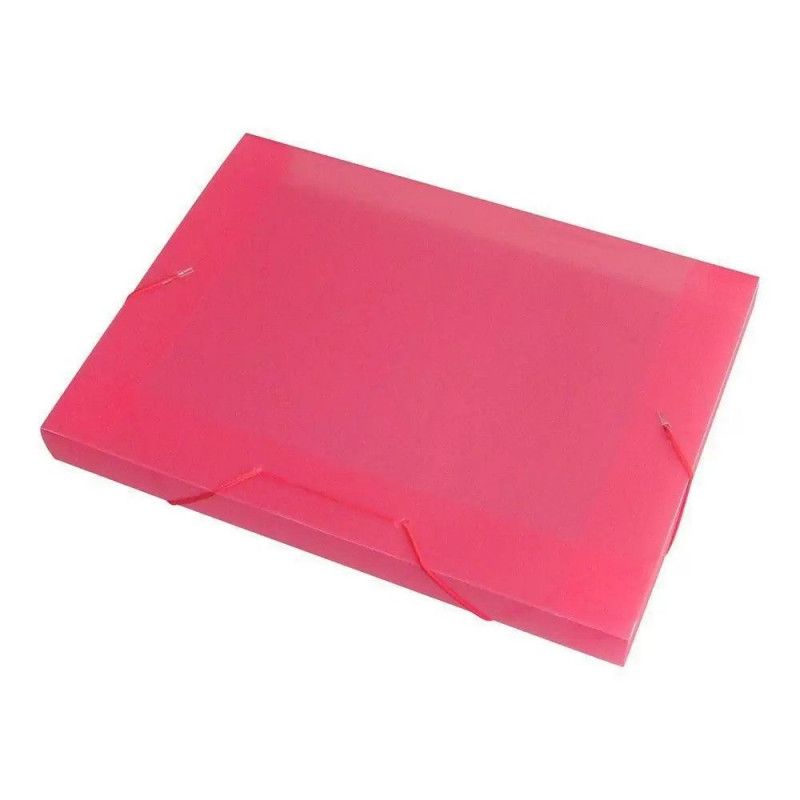 PASTA ABA ELASTICA PLASTICA MINI 20MM ACP - REF. 1018 VERMELHO - PACOTE COM 10 UNIDADES