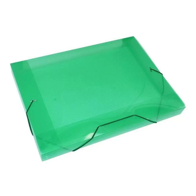 PASTA ABA ELASTICA PLASTICA MINI 20MM ACP - REF. 1018 VERDE - PACOTE COM 10 UNIDADES