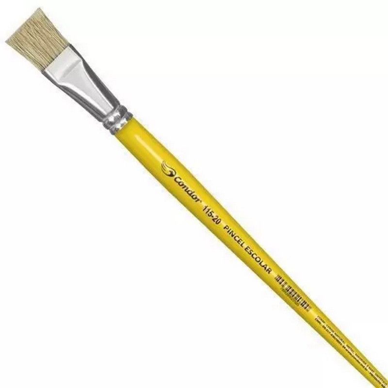 PINCEL 115-20 CHATO CONDOR - REF. 115-20 - PACOTE COM 12 UNIDADES