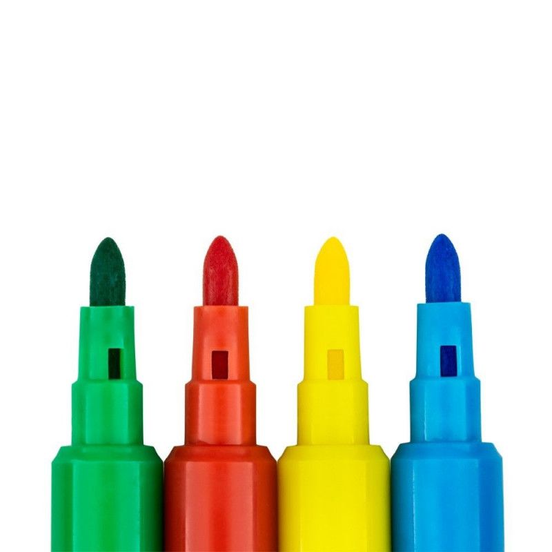 CANETA HIDROGRAFICA 12 CORES PLUS BRW - REF. CA 8003 - 1 UNIDADE