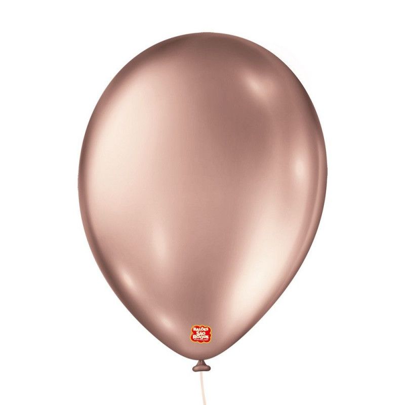 BALAO N.9 METTALIC SORTIDO COM 25 UNIDADES SAO ROQUE - REF. 108539625 - 1 UNIDADE