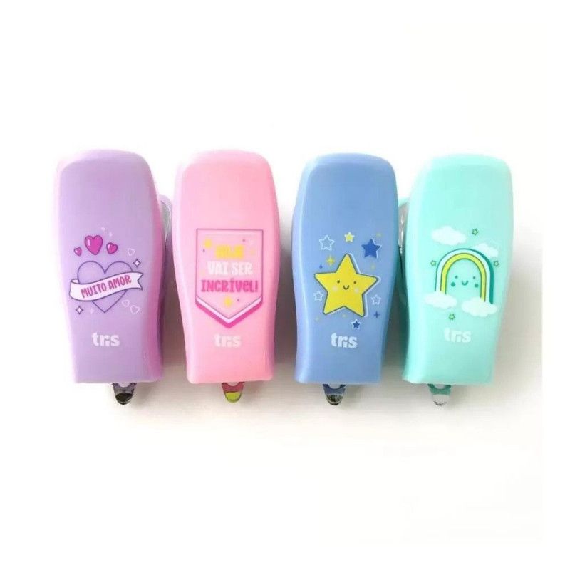 GRAMPEADOR MINI HOLIC 18 FOLHAS TRIS - REF. T312 - CAIXA COM 12 UNIDADES