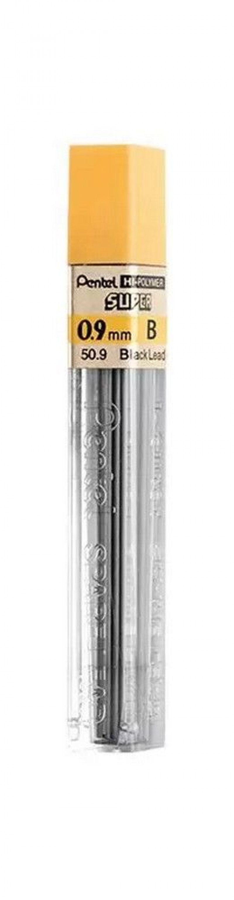 GRAFITE 0,9MM B PENTEL - REF. 50-B9 - CAIXA COM 12 UNIDADES