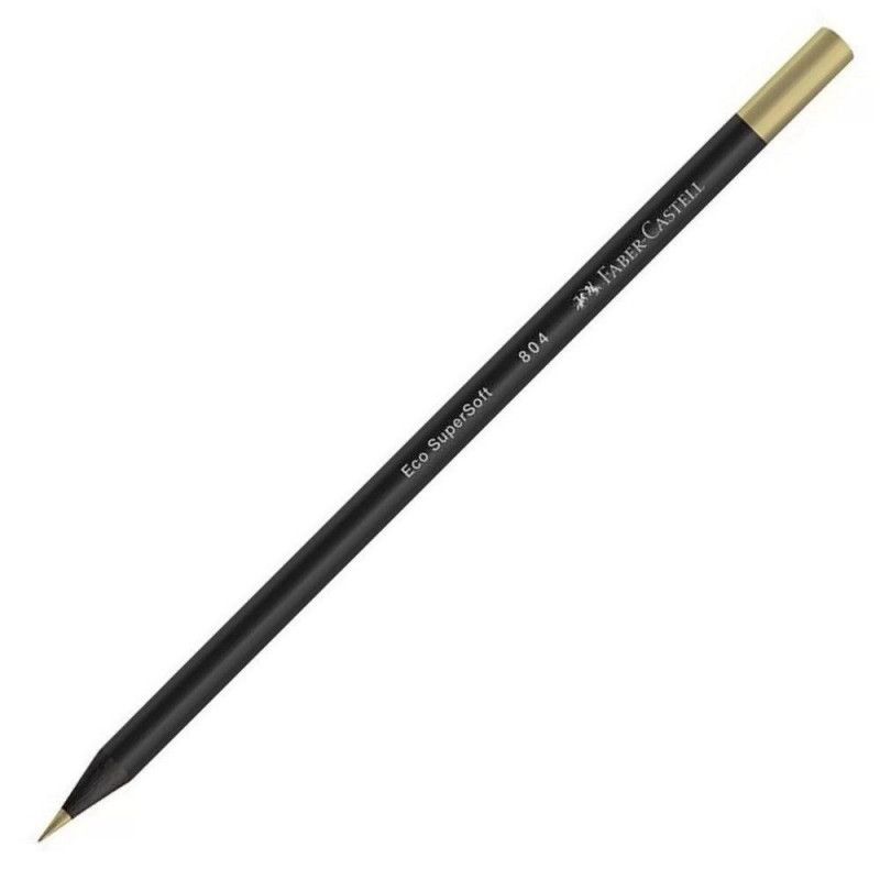 LAPIS 12 CORES SUPERSOFT METALICAS FABER-CASTELL - REF. 120712SOFTMET - PACOTE COM 12 UNIDADES