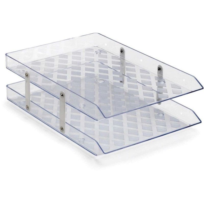CAIXA CORRESPONDENCIA DUPLA FIXA CRISTAL WALEU - REF. 10050006 - 1 UNIDADE