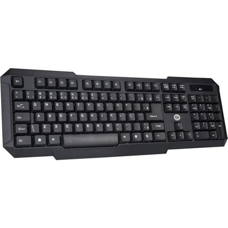TECLADO E MOUSE COMBO SEM FIO 0055 BRIGHT - REF. 0055 - 1 UNIDADE