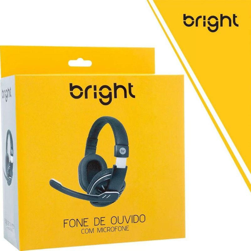FONE DE OUVIDO HEADSET HOME 0181 BRIGHT - REF. 0181 - 1 UNIDADE