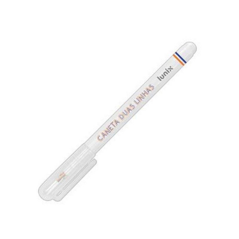 CANETA DUAS LINHAS LUNIX TILIBRA - REF. 33758 - CAIXA COM 24 UNIDADES