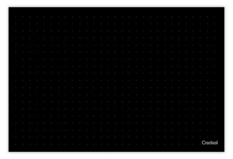 FICHA PONTILHADO 4X6 PRETO COM 50 FOLHAS CREDEAL - REF. 276877 - 1 UNIDADE