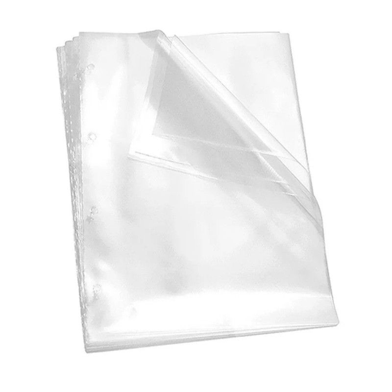 ENVELOPE PLASTICO 4 FUROS A4 225X300 MEDIO DAC - REF. 5078A4-100 - PACOTE COM 100 UNIDADES