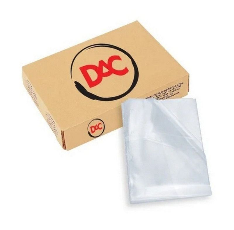 ENVELOPE PLASTICO 4 FUROS A4 225X300 FINO DAC - REF. 1178 - CAIXA COM 1000 UNIDADES