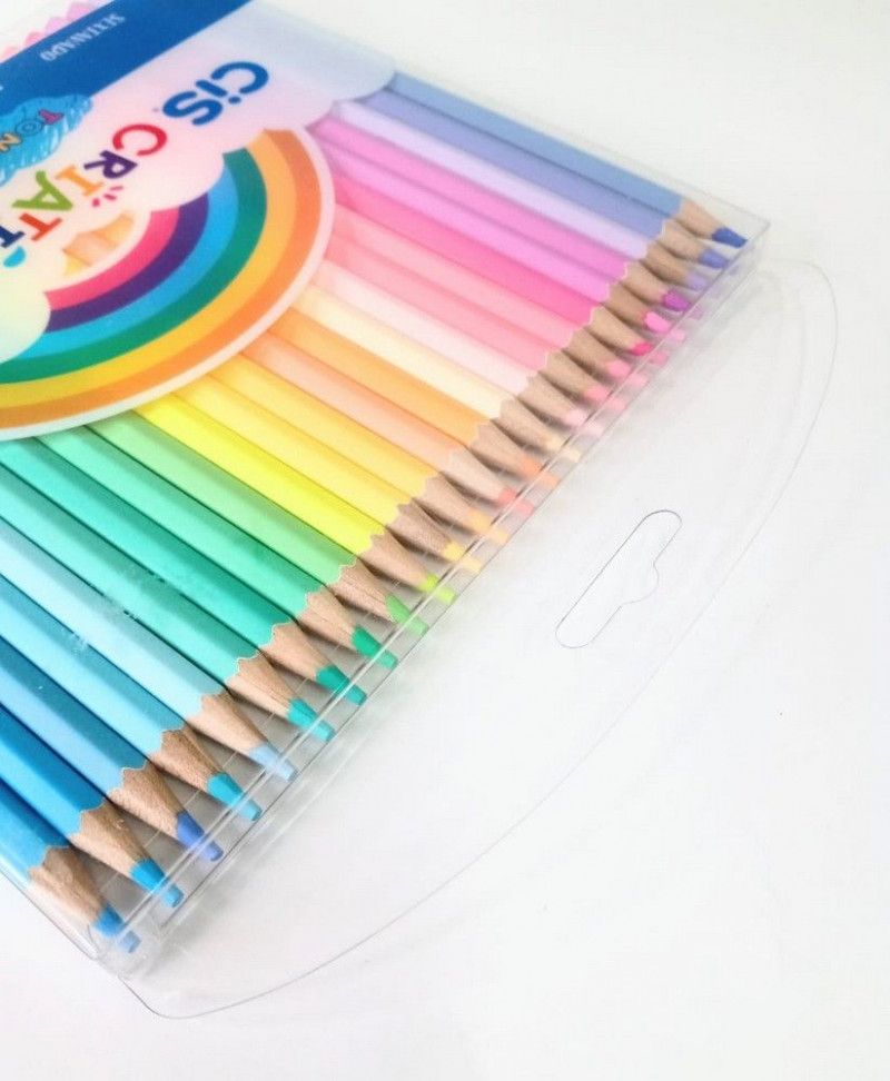 LAPIS 24 CORES CRIATIC TONS PASTEL CIS - REF. 60.0201 - 1 UNIDADE