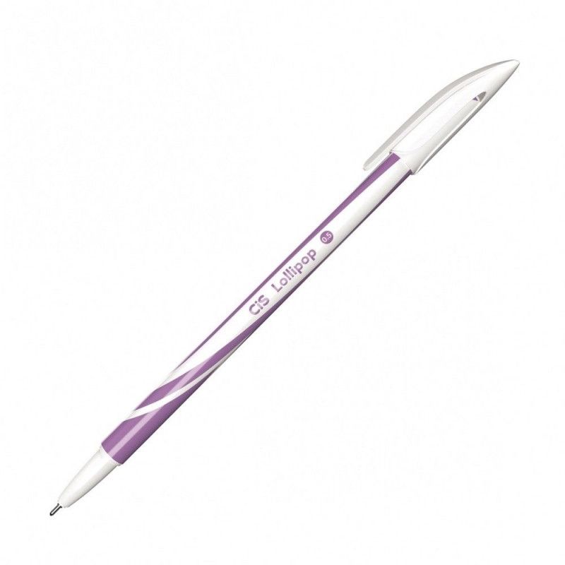 CANETA ESFEROGRAFICA 0.5 LOLLIPOP CIS - REF. 68.0000 - PACOTE COM 50 UNIDADES