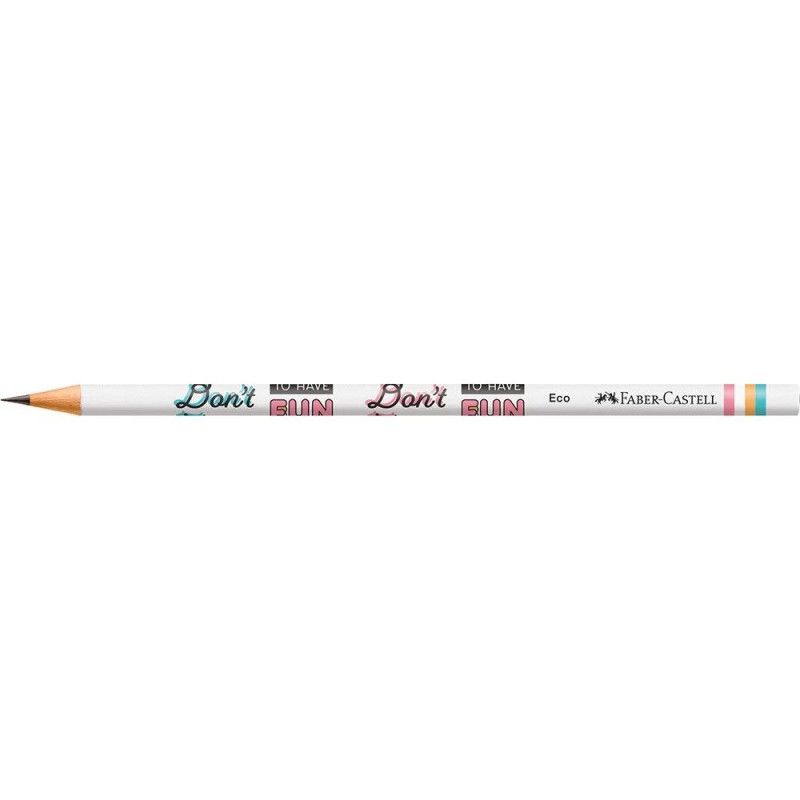 LAPIS PRETO ECO REDONDO POSTER FABER CASTELL - REF. 935POS - CAIXA COM 72 UNIDADES